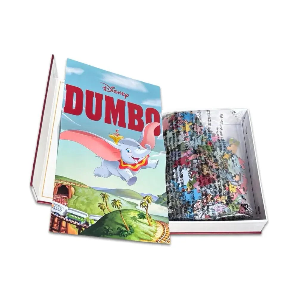 Disney Parks Classics Storybook 4 Puzzle Set Alice Peter Pan Dumbo Pinocchio